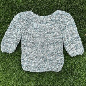 DEADSTOCK VINTAGE GERARD WORKS FRINGY FUNFETTI SWEATER Acrylic, wool, nylon M